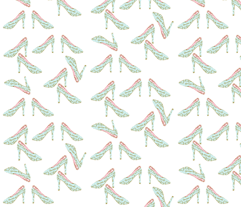 French Shoes fabric by karenharveycox on Spoonflower - custom fabric