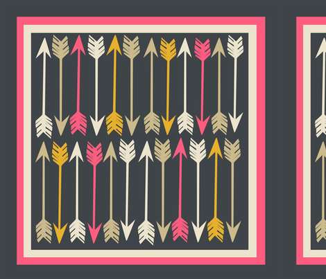 Arrows on Navy Square