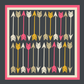 Arrows on Navy Square