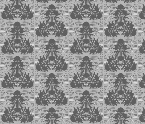 NP-Waratahs in the twilight hours fabric by su_g on Spoonflower - custom fabric