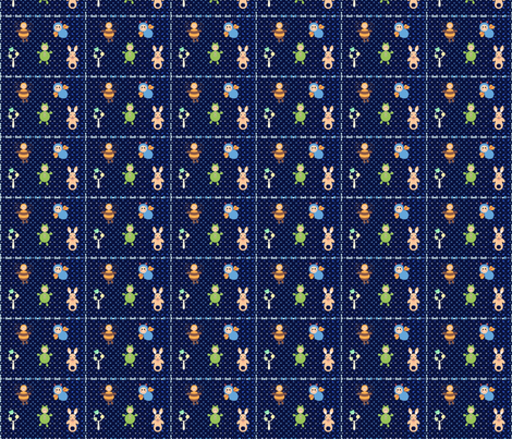 baby_basicsblue fabric by _vandecraats on Spoonflower - custom fabric