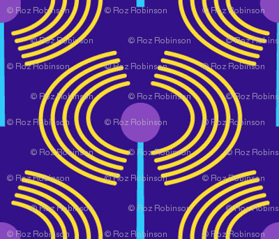 Robot coordinates - antennae - dark blue