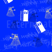 TARDIS & daleks