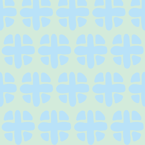 blue spotty plus (sky blue & sea foam green) fabric by pattyryboltdesigns on Spoonflower - custom fabric