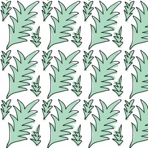 Spiky Leaves (green)