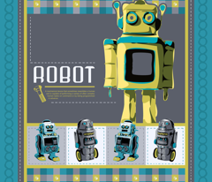 Robot Nine Patch