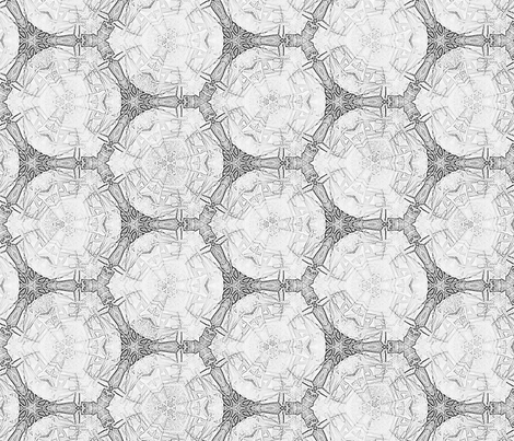 Graphite gray hexagons