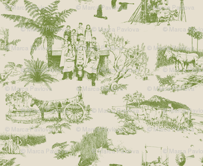 Tilba_toile_olive/bone_