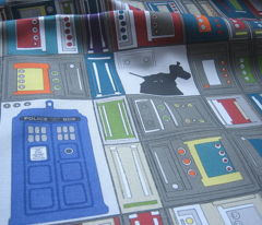 tardis disco dog grid