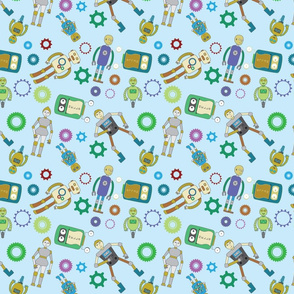 Robots Small Repeat