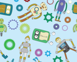 Robots Small Repeat