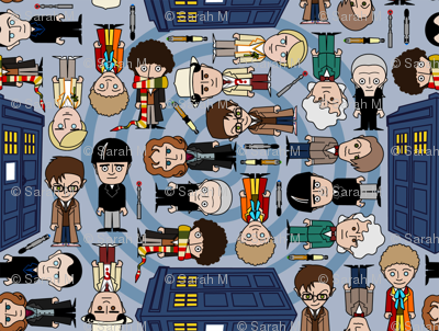 doctor who ville - SMALL/Blue