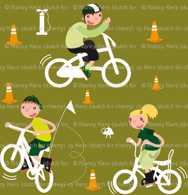 Circle my bike boy