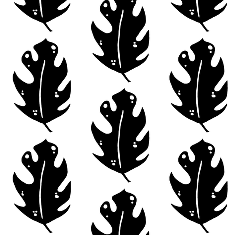funky leaf 4 fabric by pattyryboltdesigns on Spoonflower - custom fabric