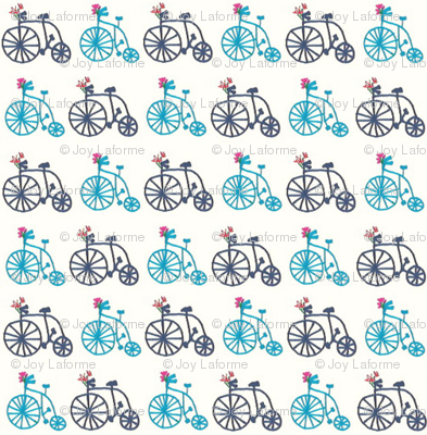 Bicycles in Blues