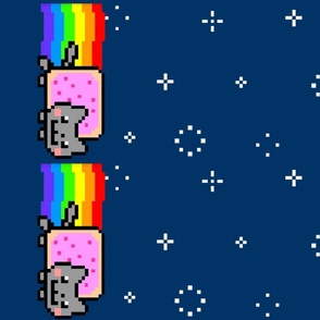 Nyan Cat (Poptart Cat) Border Print