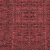 black and lighter red burlap