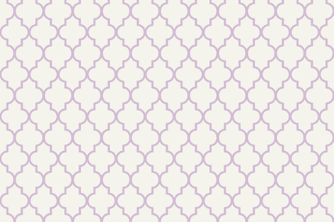 Lavender Ogee fabric by sparrowsong on Spoonflower - custom fabric