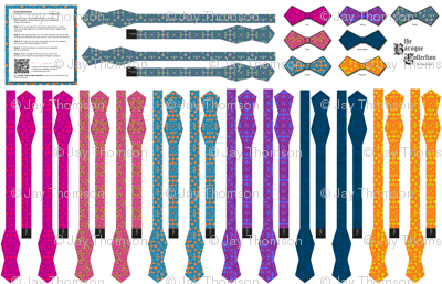 The Baroque Collection: 7 Cut & Sew Bow-Ties