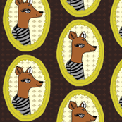 Woodland Frame - Deer