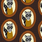 Woodland Frame - Raccoon