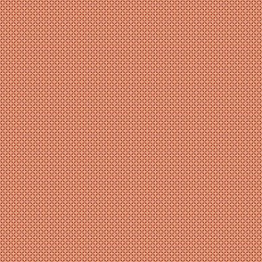 Mini Upholstery Medallion print Red ©2012 by Jane Walker