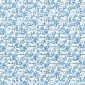 Mini Toile Blue ©2012 by Jane Walker