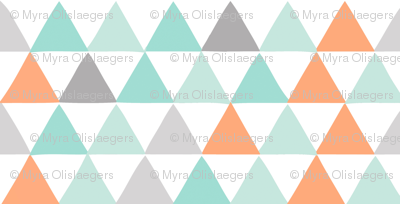 triangles orange