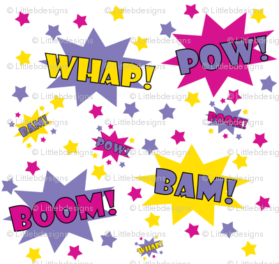 Girl Superhero! POW!