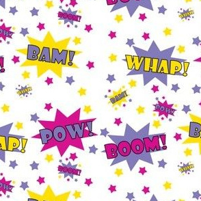 Girl Superhero! POW!