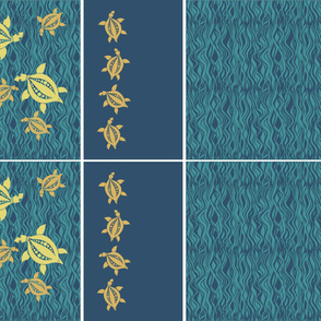 Turtle cushion panels