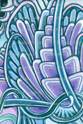 Angel Wings (blue/lavender)