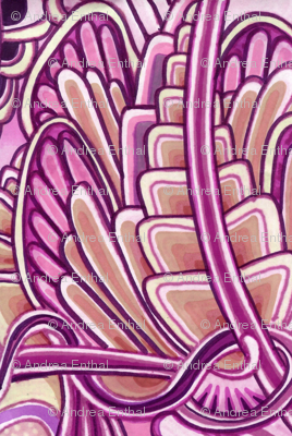 Angel Wings (plum, vertical)