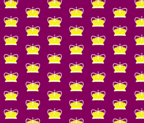Prince and Princess Beauty black by evandecraats march 28, 2012 fabric by _vandecraats on Spoonflower - custom fabric