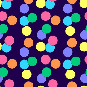 Big Dots (Dark Blue)