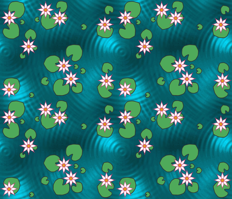 LILY_POND fabric by adranre on Spoonflower - custom fabric