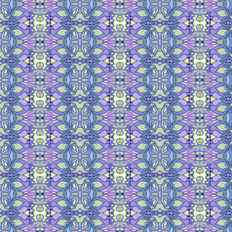 Sundown Pastel Vertical Stripe fabric by edsel2084 on Spoonflower - custom fabric