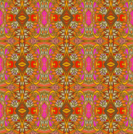Psychedelicatessen fabric by edsel2084 on Spoonflower - custom fabric