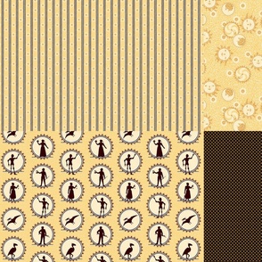 Steampunk Sampler ©2012 by Jane Walker