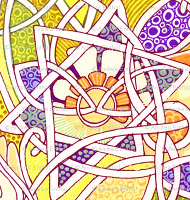 Quilt Square Tangles