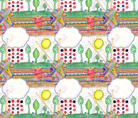 AliPink_3 fabric by wiccked on Spoonflower - custom fabric