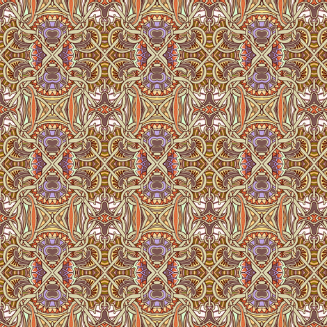 Paisley and Chain Link fabric by edsel2084 on Spoonflower - custom fabric