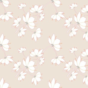 Flowerfantasybeige