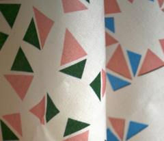 triangle pink evergreen
