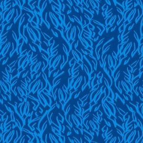 Feathered Flocks - Plumes, Blue