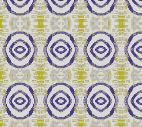 Purple Bullseye fabric by susaninparis on Spoonflower - custom fabric