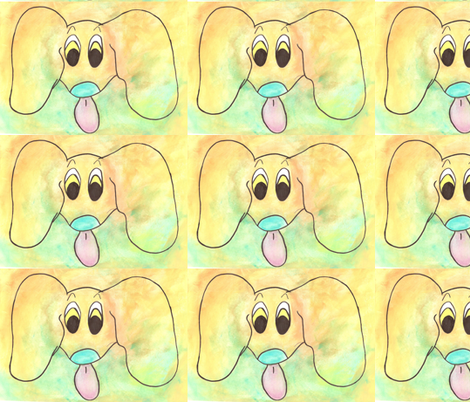 JoeyDog fabric by timbergrain on Spoonflower - custom fabric