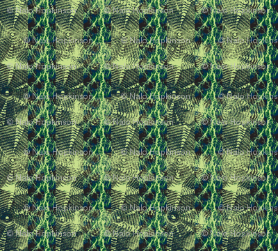 in a green night