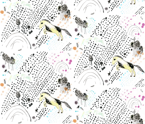 Sweet Leap fabric by ashesashes on Spoonflower - custom fabric