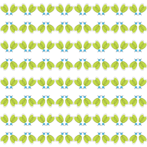 Flying Bugs fabric by sára_emami on Spoonflower - custom fabric